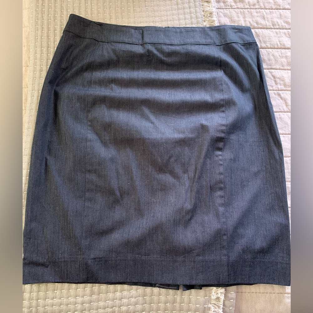 Chambray Pencil Skirt NWT